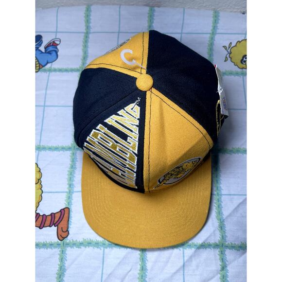 Vintage 90s Grambling State Tigers hbcu college spell out NWT snapback hat RARE - Picture 2 of 5